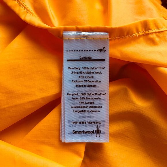 Smartwool Womens Vest Merino Sport Mango Sorbet Ultra Lite Large - Picture 11 of 14